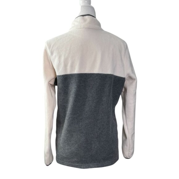 Columbia Women's Benton Springs Half Snap Pullover Fleece II in Heather Grey Med - Picture 8 of 9